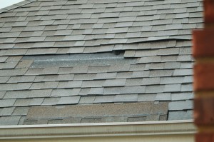 roof damage